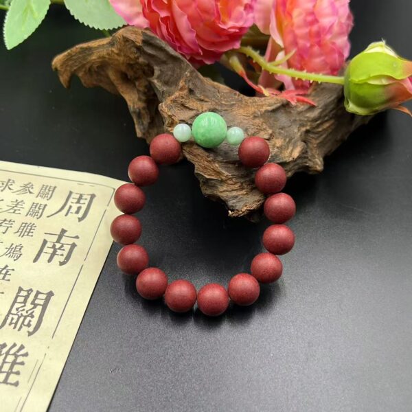 [Ciyuantang] Jade Serenity Five Elements Bracelet丨Herbal Skincare Beads丨Chinese Zodiac Birth Year Jewelry丨Buddhist Beauty & Calm Bracelet丨TCM Feng Shui Jewelry for Women