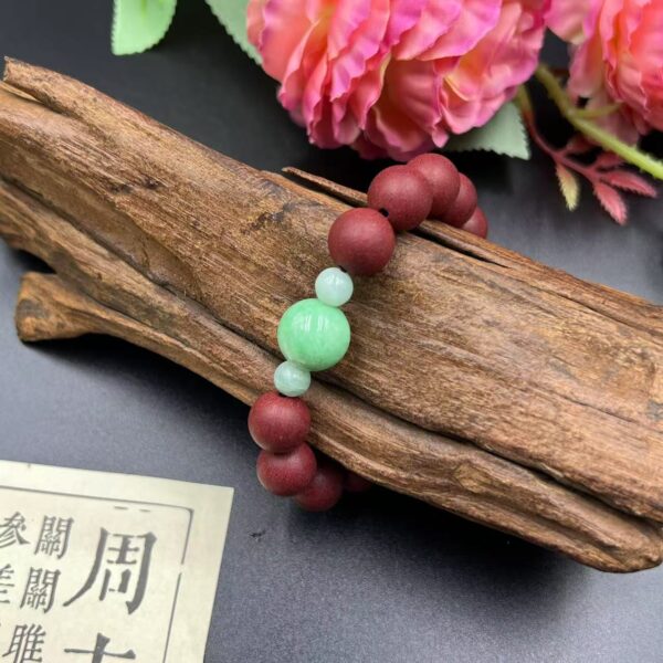 [Ciyuantang] Jade Serenity Five Elements Bracelet丨Herbal Skincare Beads丨Chinese Zodiac Birth Year Jewelry丨Buddhist Beauty & Calm Bracelet丨TCM Feng Shui Jewelry for Women - Image 2
