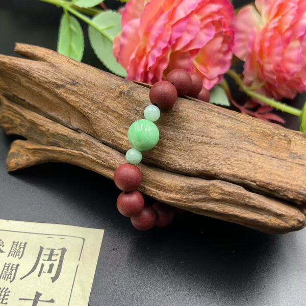 [Ciyuantang] Jade Serenity Five Elements Bracelet丨Herbal Skincare Beads丨Chinese Zodiac Birth Year Jewelry丨Buddhist Beauty & Calm Bracelet丨TCM Feng Shui Jewelry for Women - Image 3