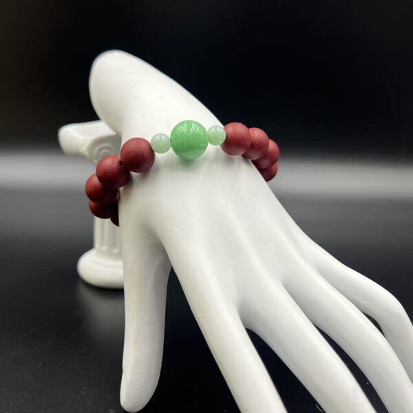 [Ciyuantang] Jade Serenity Five Elements Bracelet丨Herbal Skincare Beads丨Chinese Zodiac Birth Year Jewelry丨Buddhist Beauty & Calm Bracelet丨TCM Feng Shui Jewelry for Women - Image 4